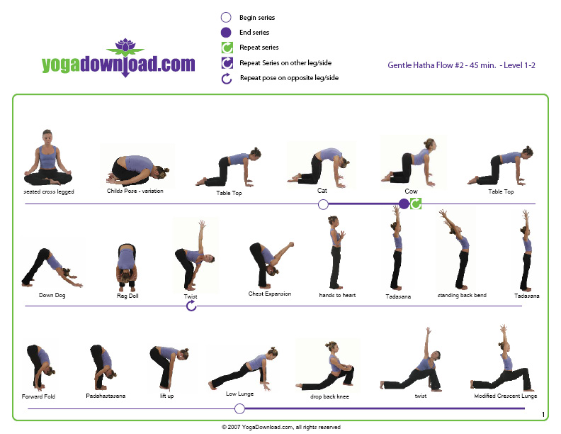 Yogi names poses yoga yoga sequences A beginners for  pose  Charmed levels downloadable all