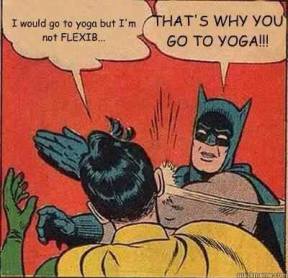 Batman yoga